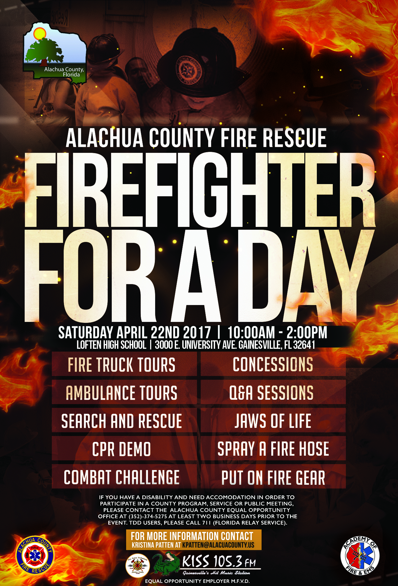 Alachua County Hiring FF/EMT-Paramedic